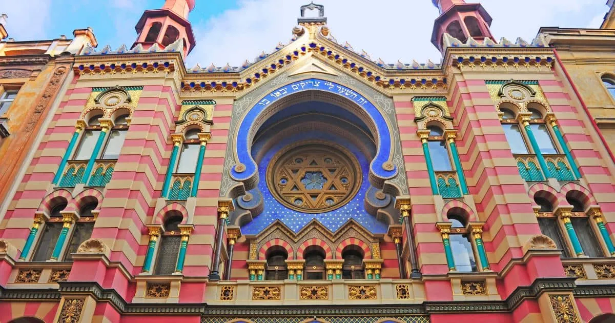 Prag Sehenswürdigkeiten - Jerusalem Synagoge